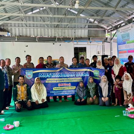 Musyawarah Desa Bawahan Seberang Sepakat Bentuk Tim Penyusun RKPDes Tahun 2027